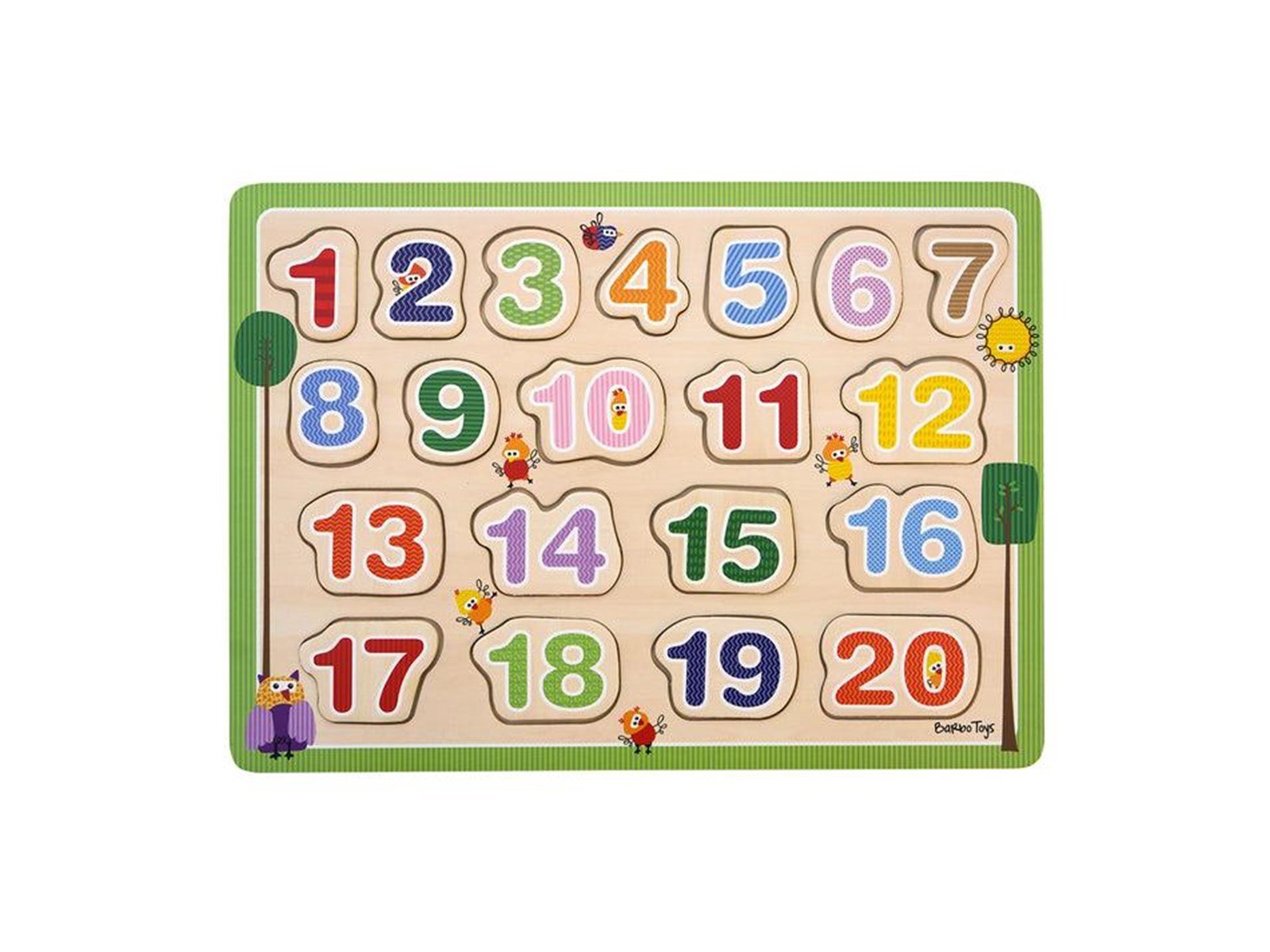 Barbo Toys Wacky Wonders - 123 puzzle