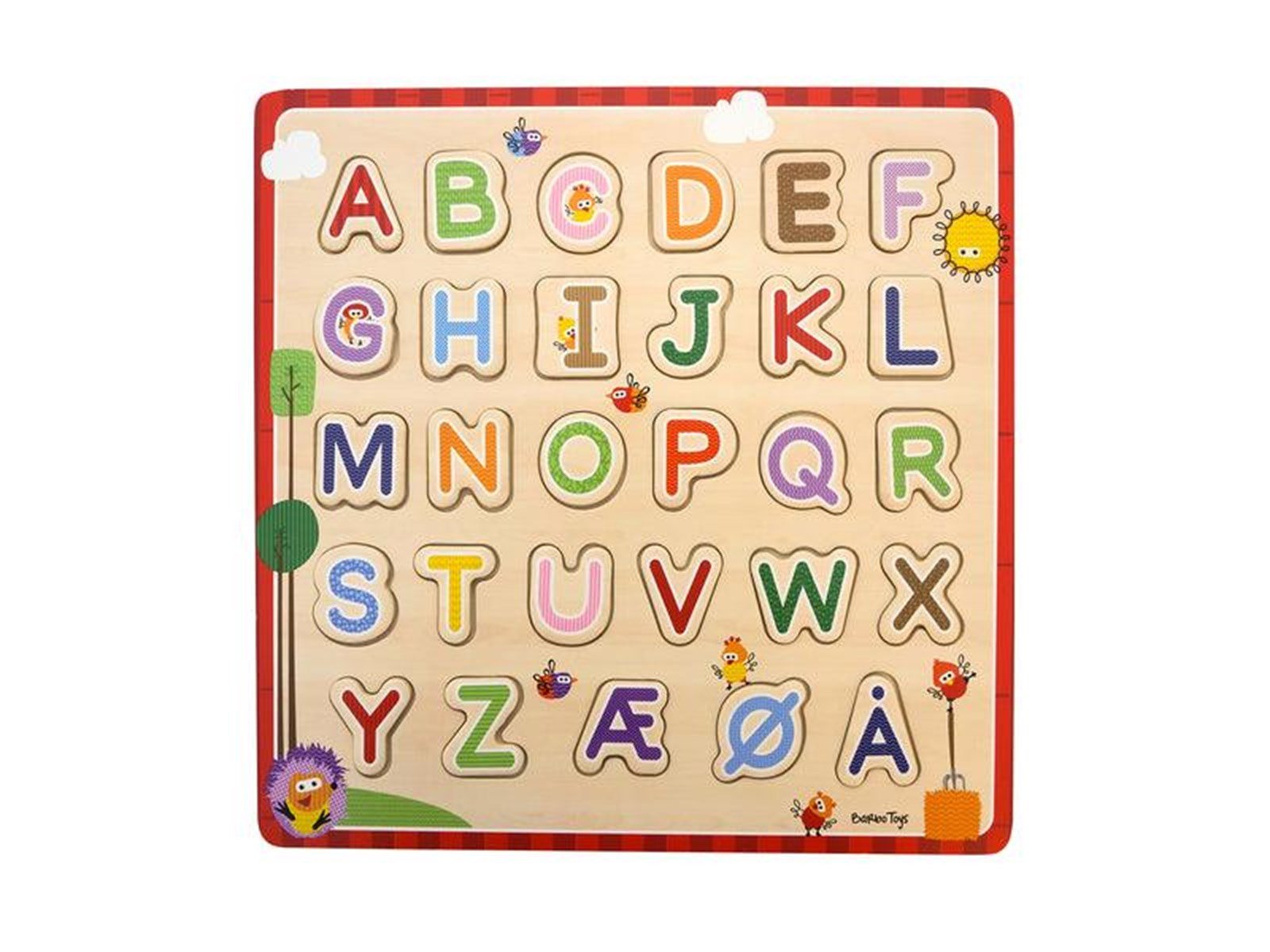 Barbo Toys Wacky Wonders Alphabet-Puzzle