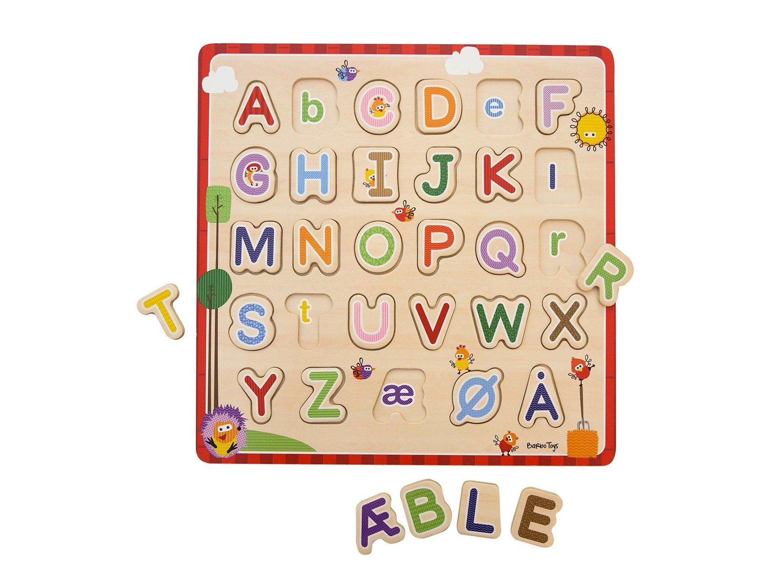 Barbo Toys Wacky Wonders Alphabet-Puzzle