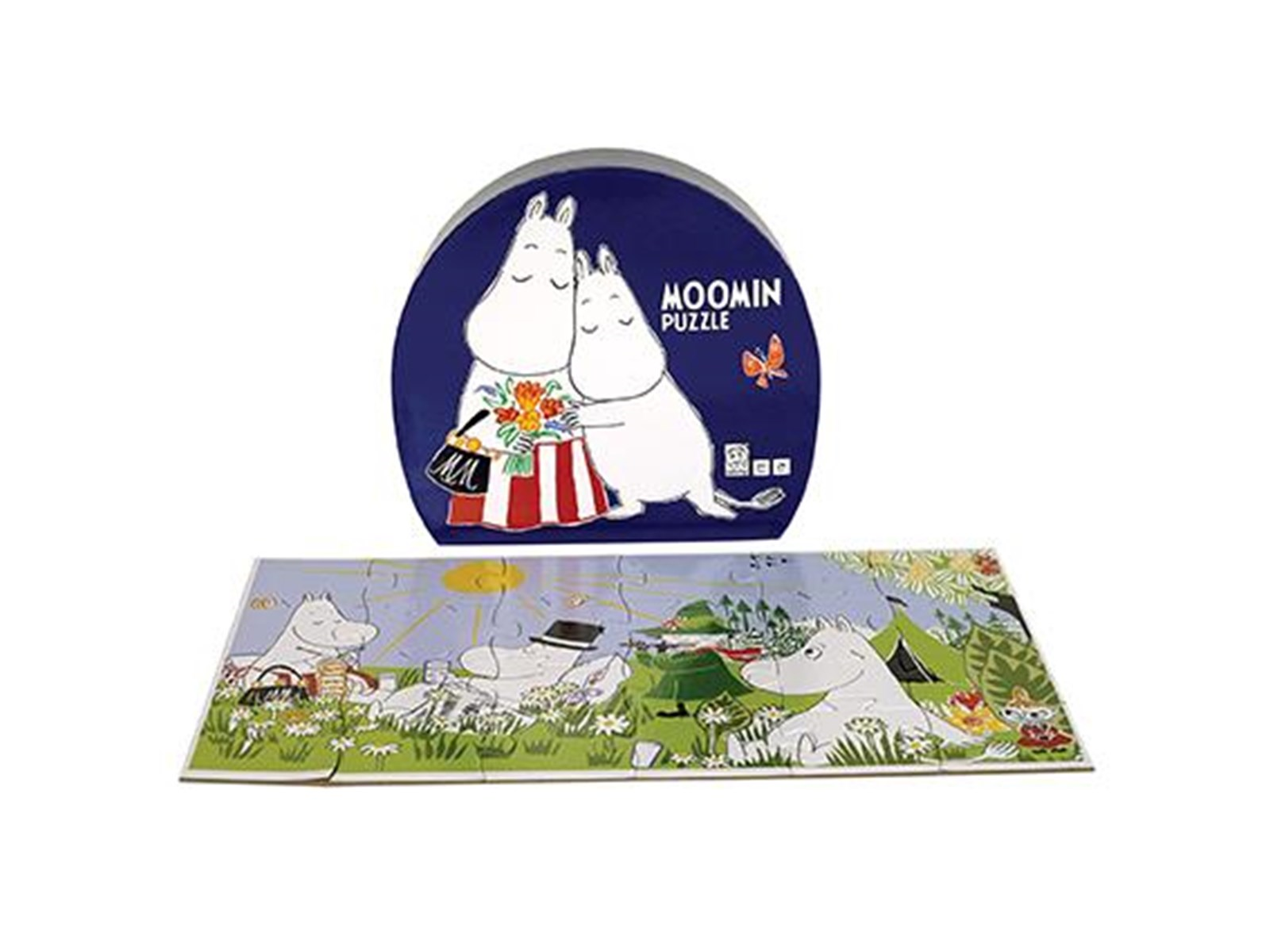 Barbo Toys Moomin - Deco Puzzle - Moomin and Moominmamma