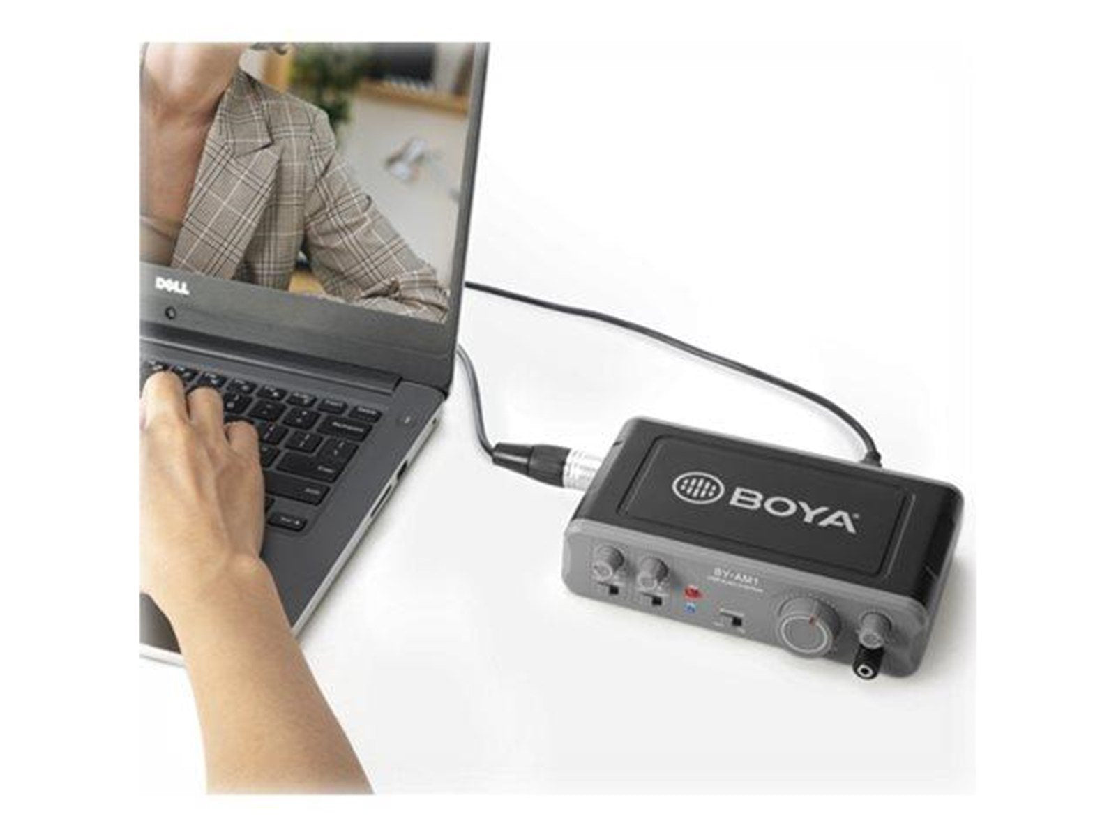 BOYA BY-AM1 analogue mixer - 2-channel