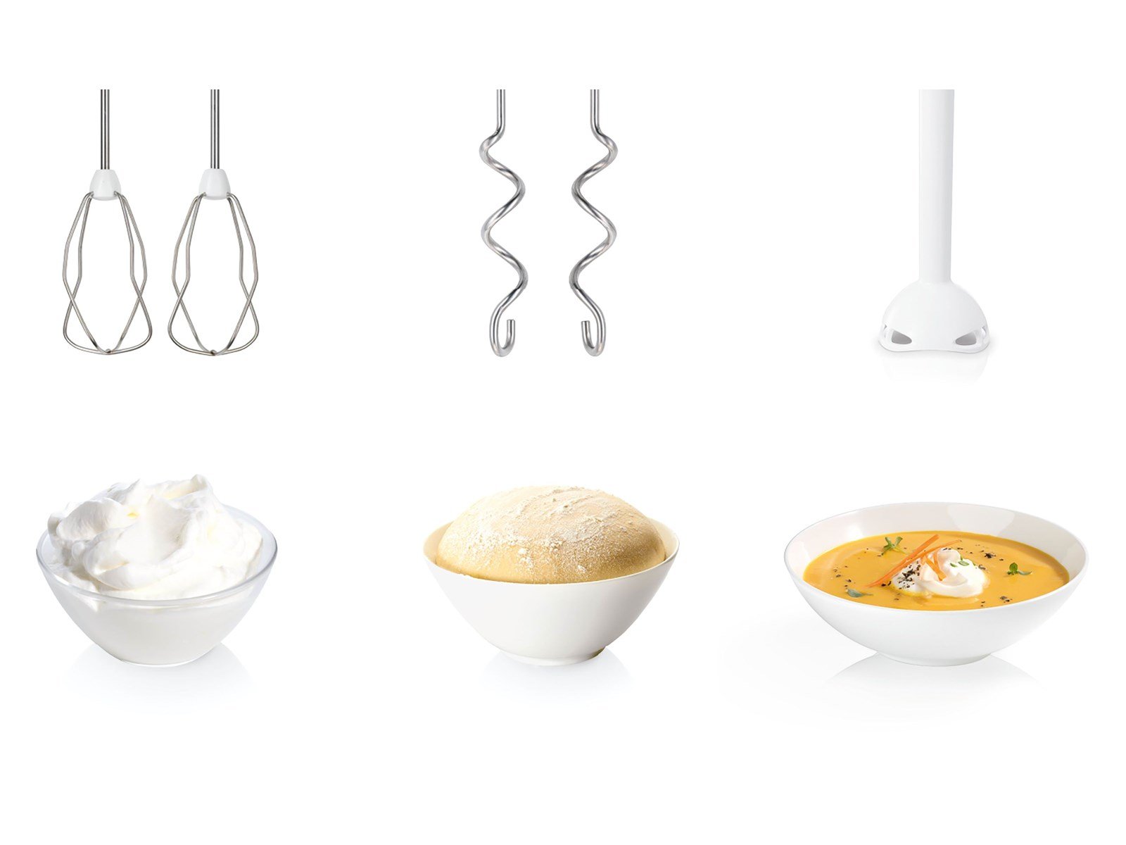 Bosch Handmixer ErgoMixx MFQ36440 - 450 W