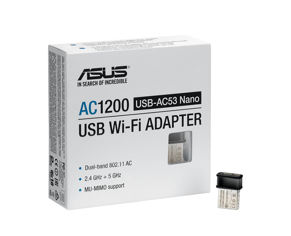 ASUS WL-USB USB-AC53 NANO USB WLan AC1200 Dongle