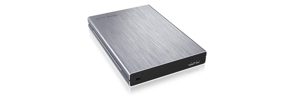 Geh. IcyBox USB 3.0 2,5" SATA3 HDD/SSD -&gt; PC/MAC Aluminium reta