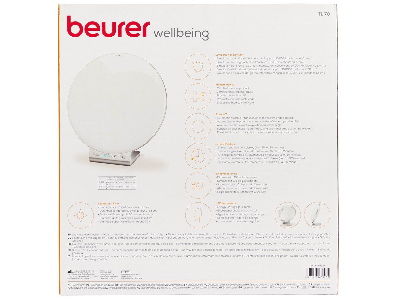 Beurer Energy light TL 70