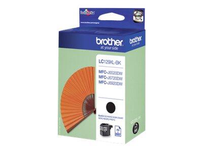 Brother Original LC-129XLBK Druckerpatrone schwarz 2.400 Seiten (LC129XLBK)