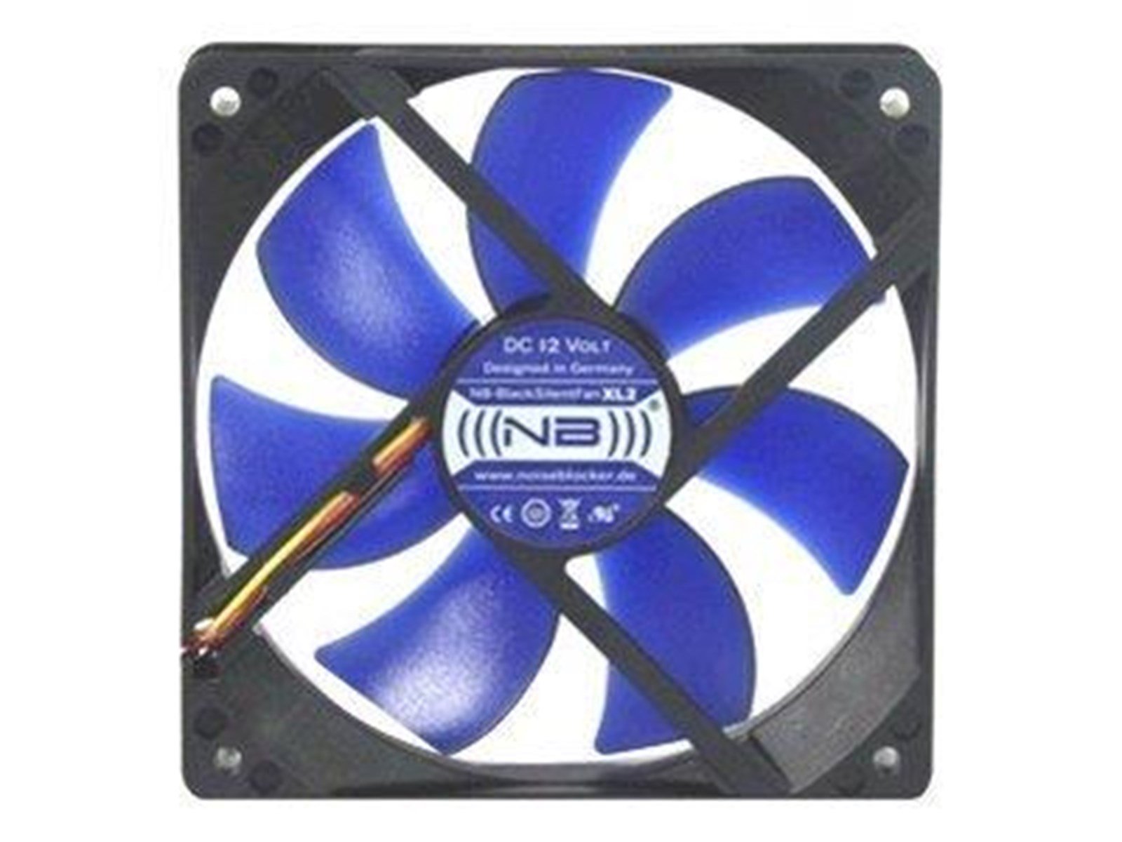 Blacknoise Noiseblocker BlackSilent XL1 Rev. 1.0 - Gehäuselüfter - 120mm