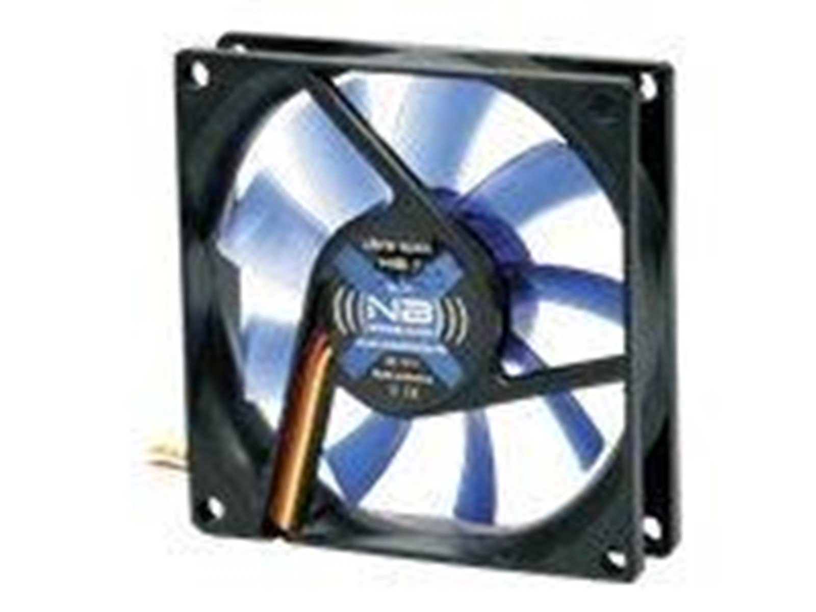 Blacknoise Noiseblocker BlackSilentFan XC1 - Gehäuselüfter - 80mm