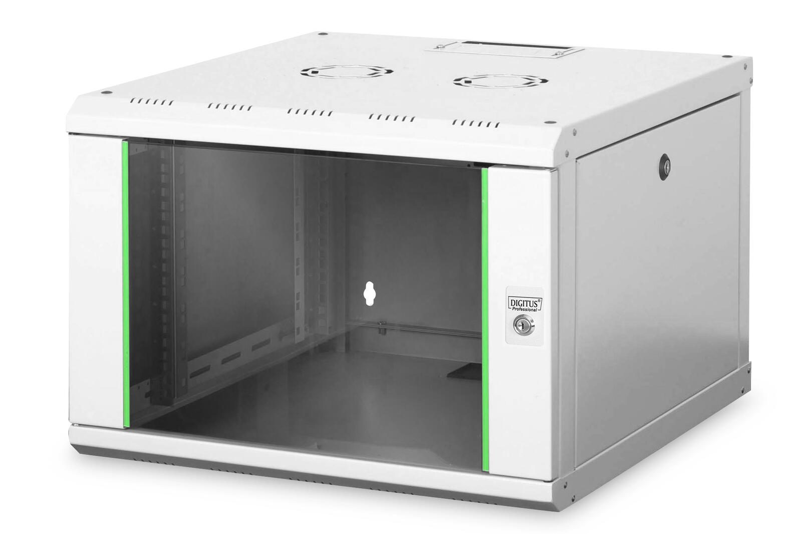Digitus 7HE 19'-Wandgehäuse Unique Serie RAL 7035 grau