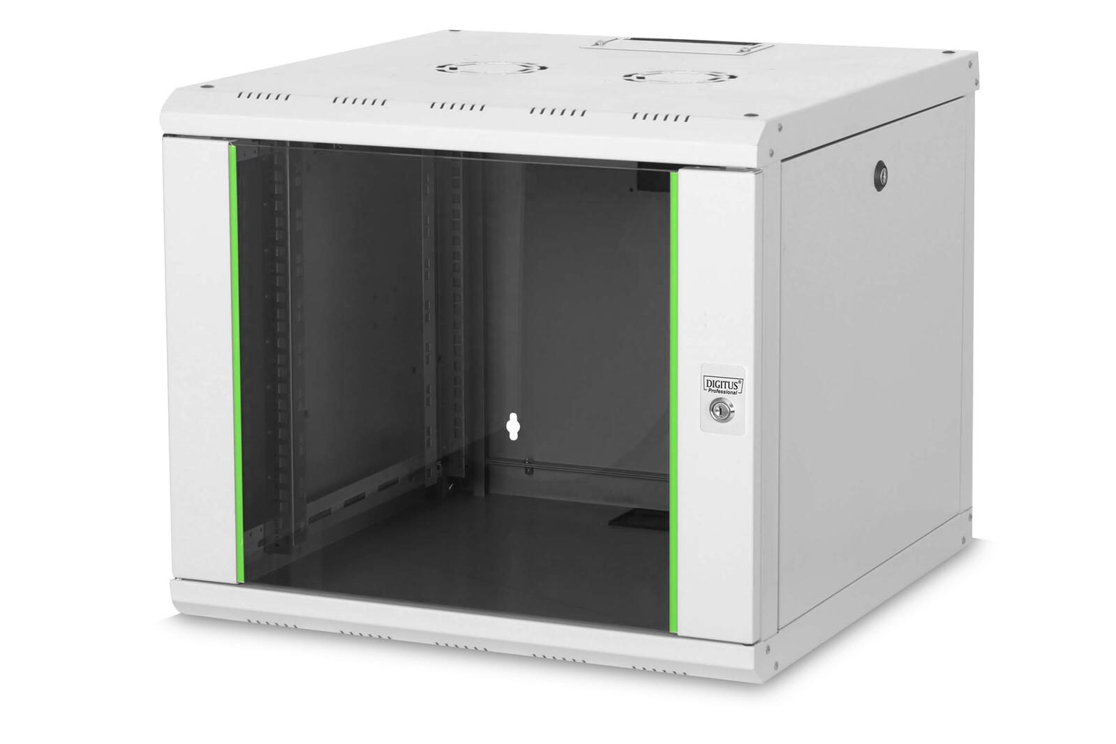 Digitus 9HE 19'-Wandgehäuse Unique Serie RAL 7035 grau