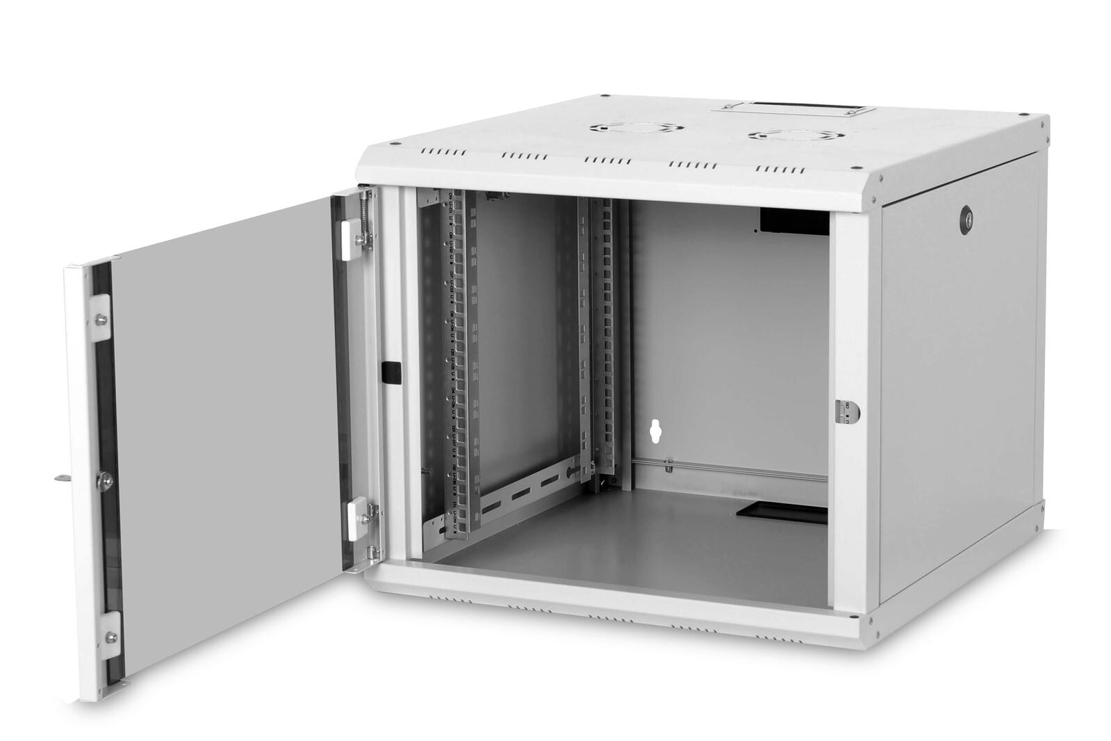 Digitus 9HE 19'-Wandgehäuse Unique Serie RAL 7035 grau