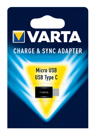 Varta Adapter Micro USB < USB 3.1 Typ C