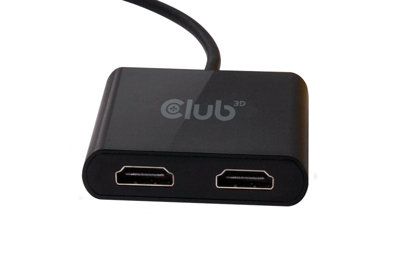 Club3D Adapter USB 3.1 Typ A > 2x HDMI 2.0 4K@60Hz akt.St/Bu ret