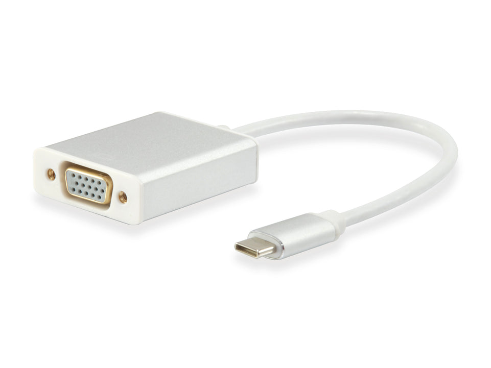 Equip Adapter USB-C -> VGA HD15      1920x1080/60Hz 0.15m si