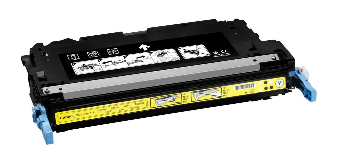 Canon Original Toner 711Y gelb 6.000 Seiten (1657B002)