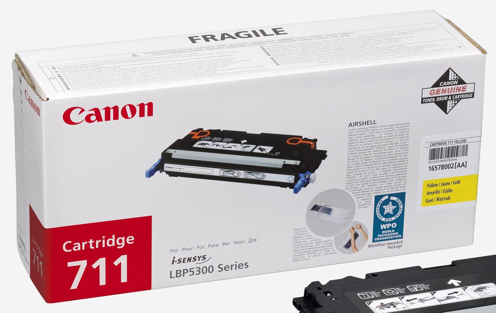 Canon Original Toner 711Y gelb 6.000 Seiten (1657B002)