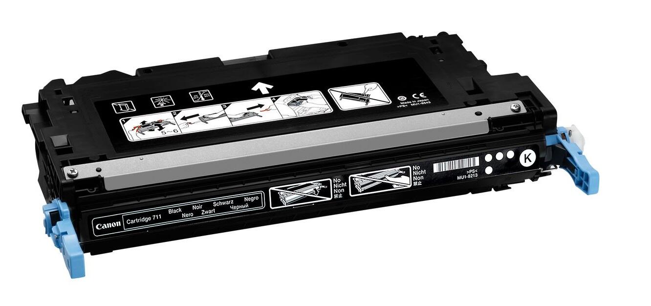Canon Original Toner 711 4er-Set schwarz, cyan, magenta, gelb (OP1660B002)