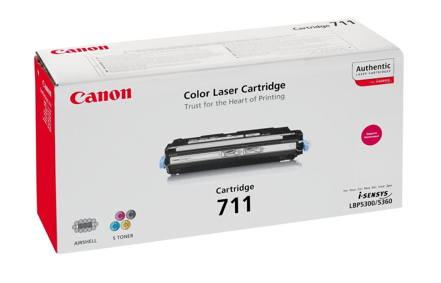 Canon Original Toner 711M magenta 6.000 Seiten (1658B002)