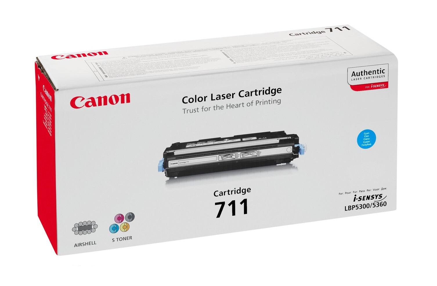 Canon Original Toner 711C cyan 6.000 Seiten (1659B002)