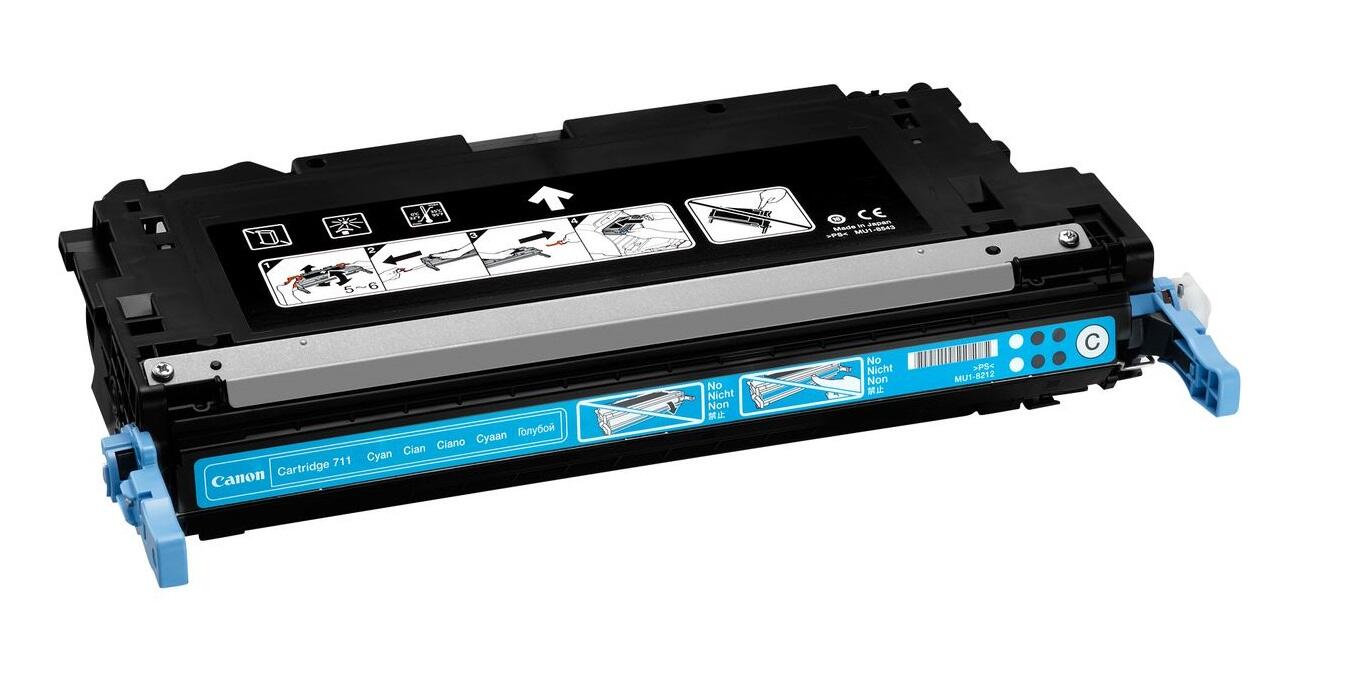 Canon Original Toner 711C cyan 6.000 Seiten (1659B002)