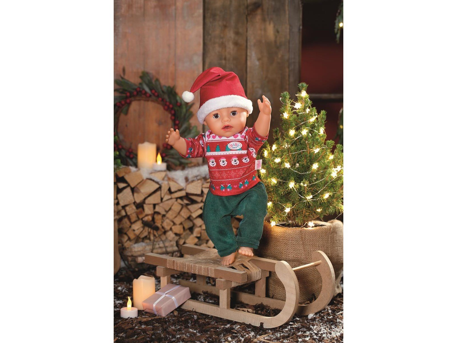 Baby Born Weihnachtsoutfit 43cm