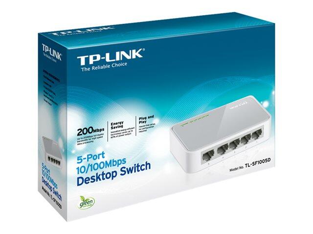 TP-LINK TL-SF1005D 5-Port 100MBit/s Switch