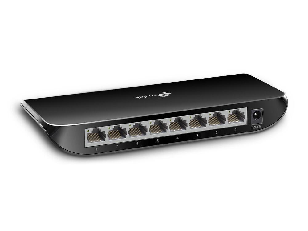 TP-LINK TL-SG1008D 8-Port-Gigabit-Desktop-Switch