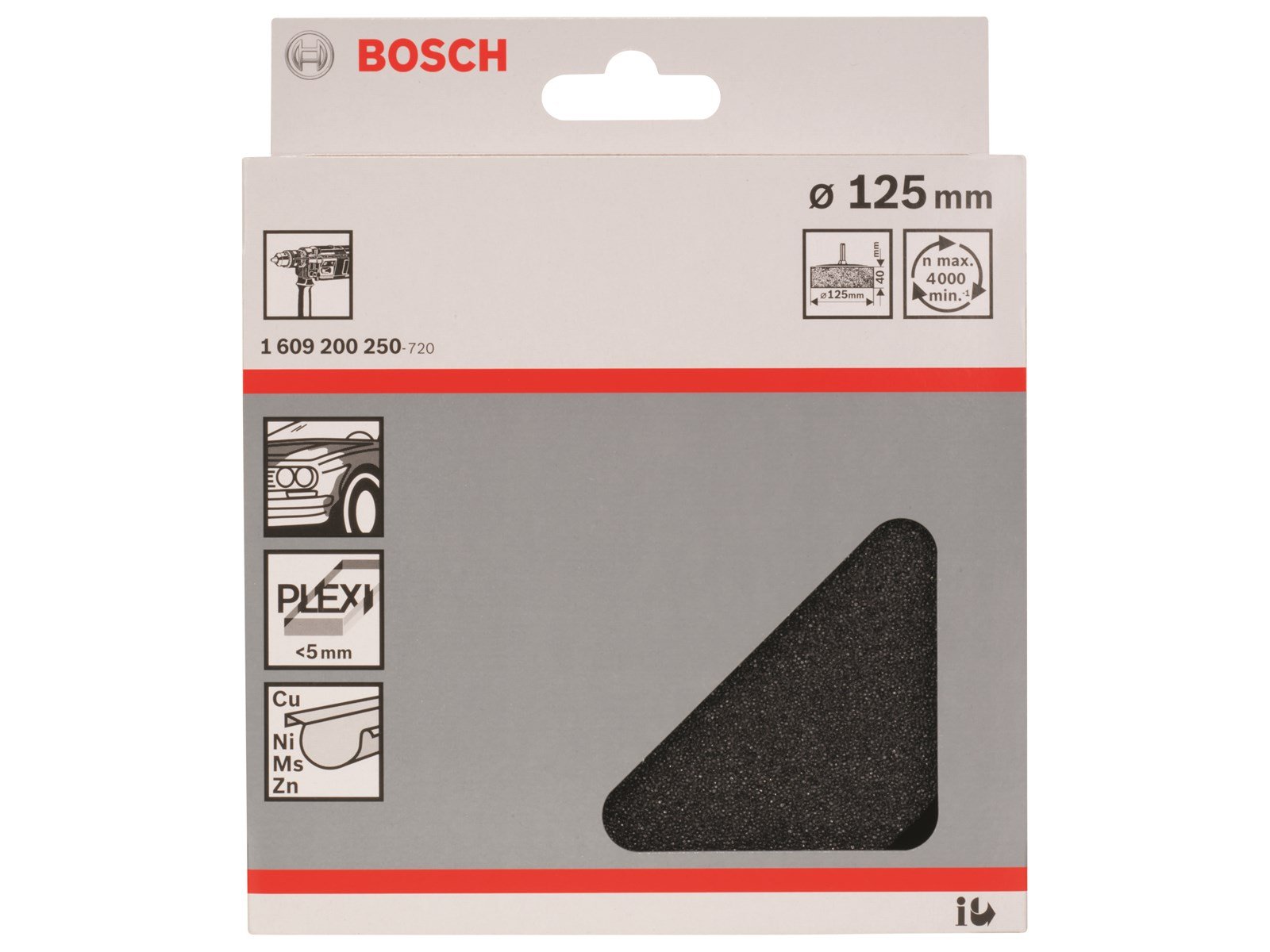 Bosch POLERESVAMP 125MM