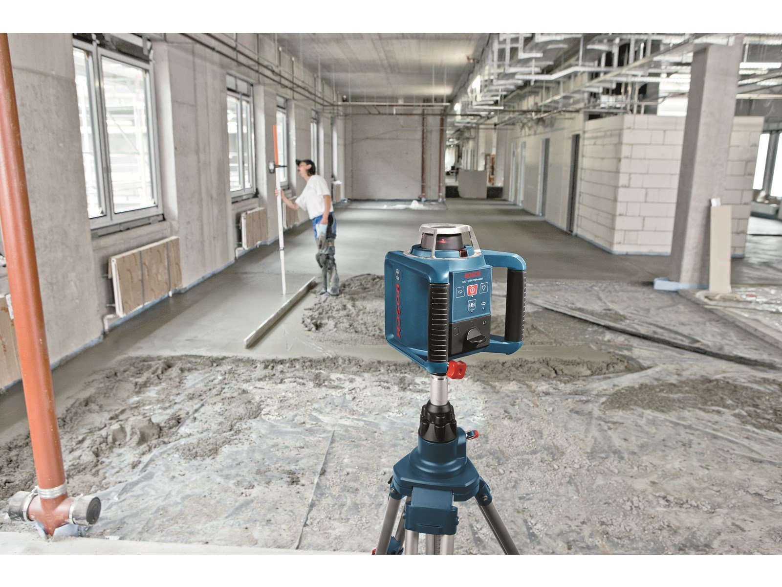 Bosch Professional ROTATIONSLASER GRL 300 HVG M/LR1/WM4/RC1