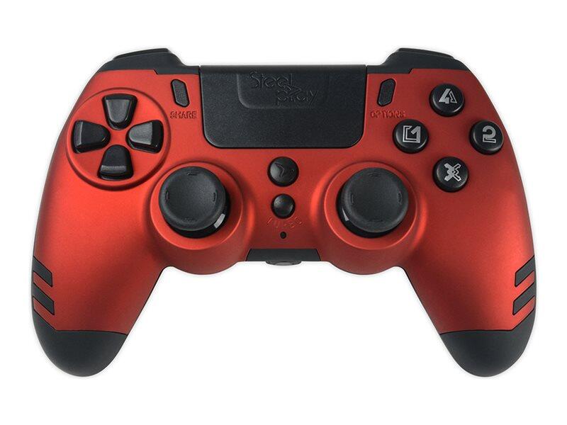 Steelplay kabelloser Controller Rot