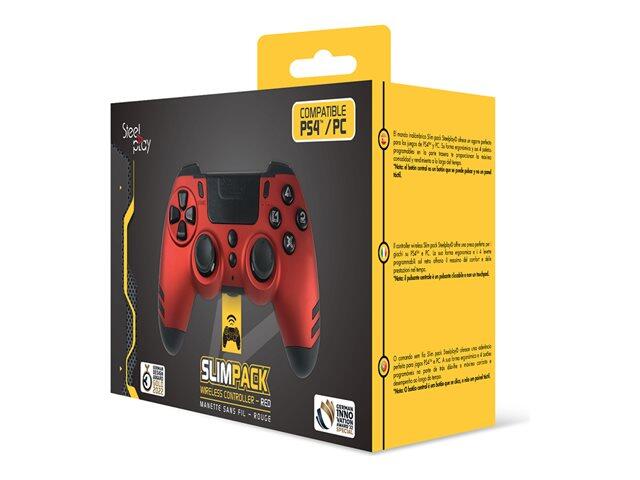 Steelplay kabelloser Controller Rot