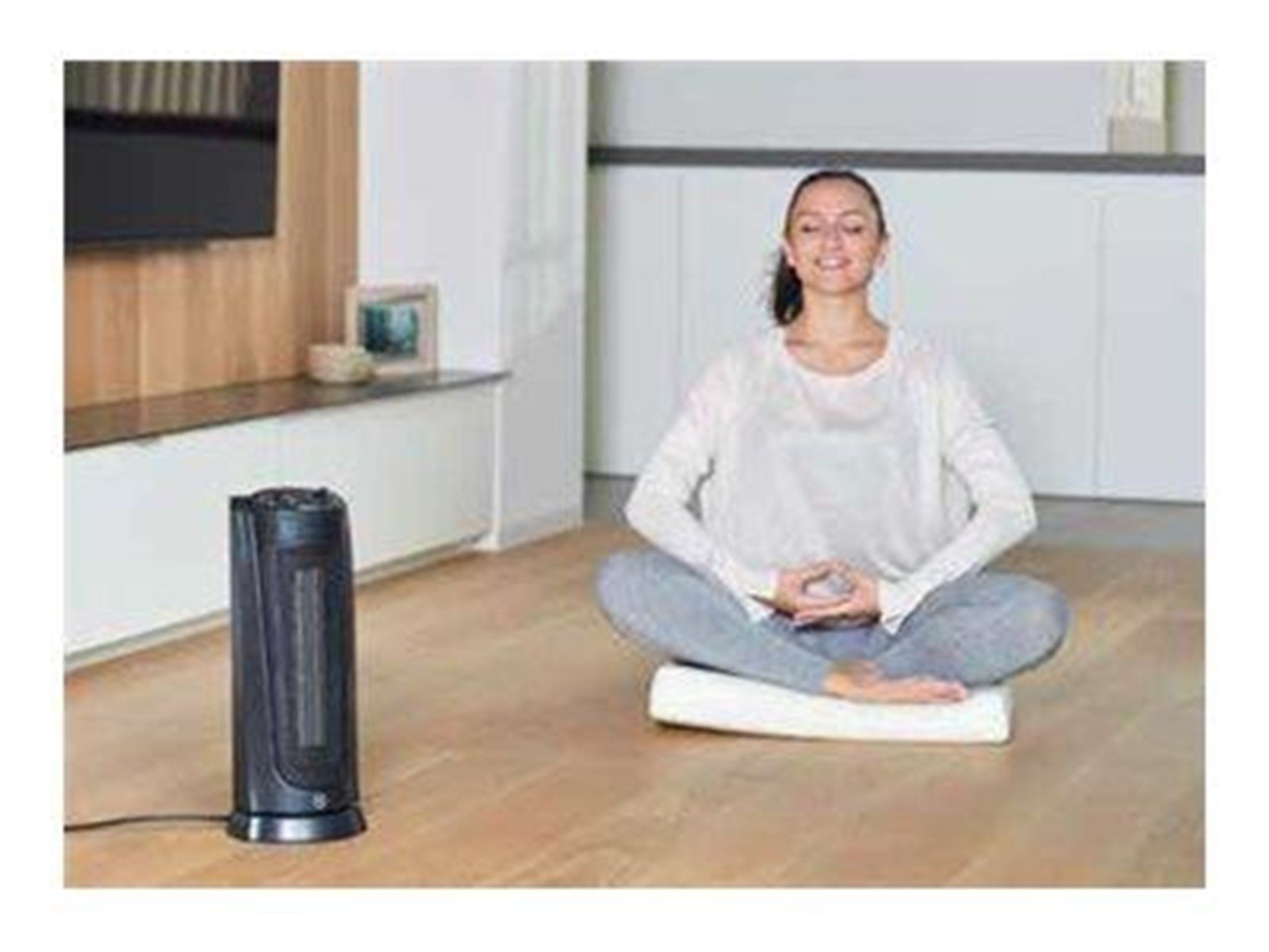 Black & Decker Tragbare Keramikheizung, Plastik, Schwarz, 2000 W