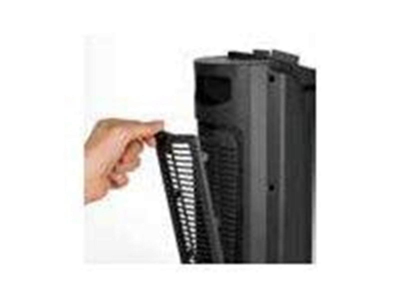 Black & Decker Tragbare Keramikheizung, Plastik, Schwarz, 2000 W