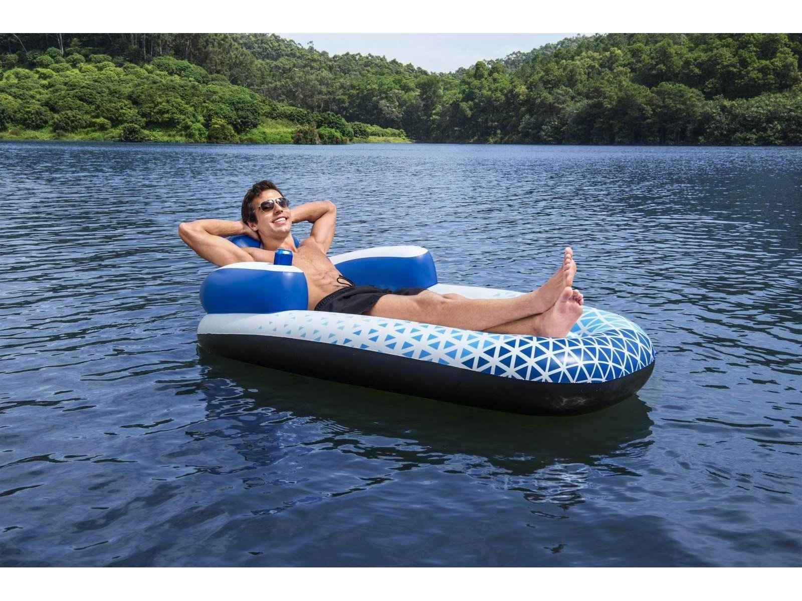 Bestway Hydro-Force 1,91m x 1,07m Indigo Wave Lounge
