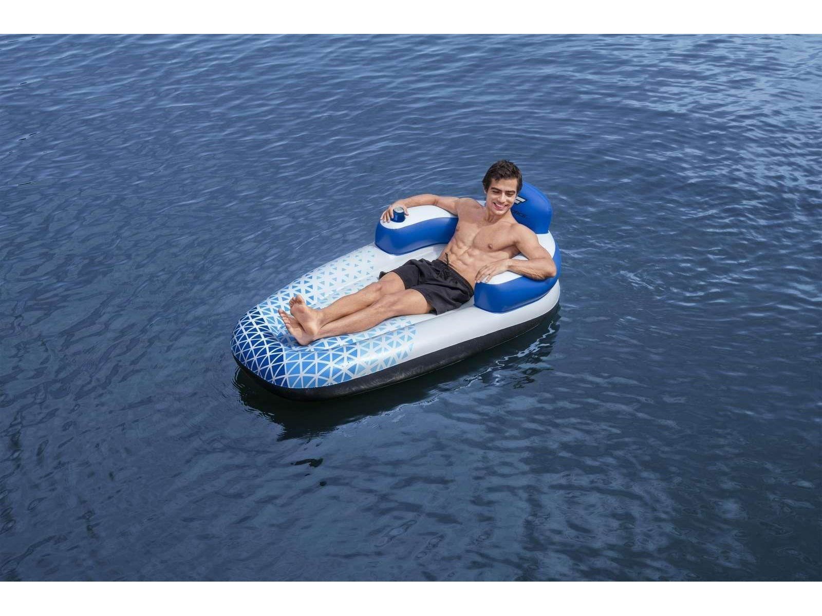 Bestway Hydro-Force 1,91m x 1,07m Indigo Wave Lounge