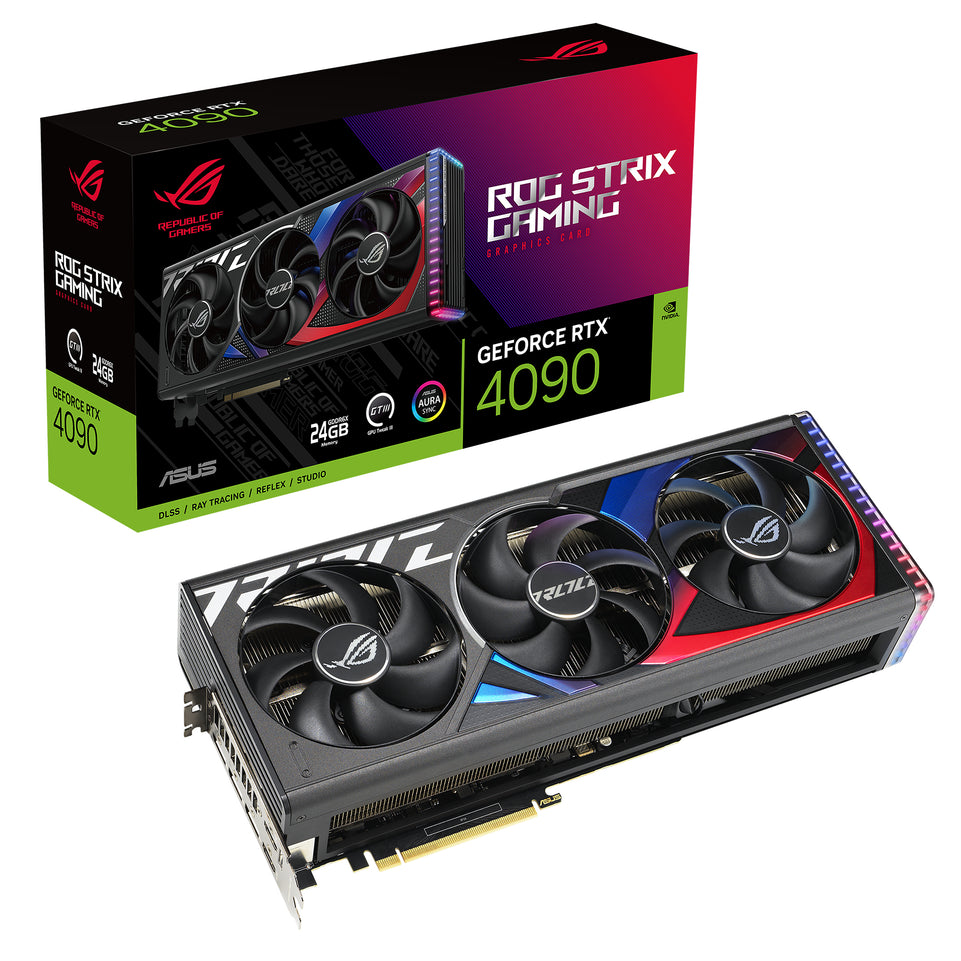 ASUS ROG-STRIX-RTX4090-24G-GAMING 24GB GDDR6X HDMI DP