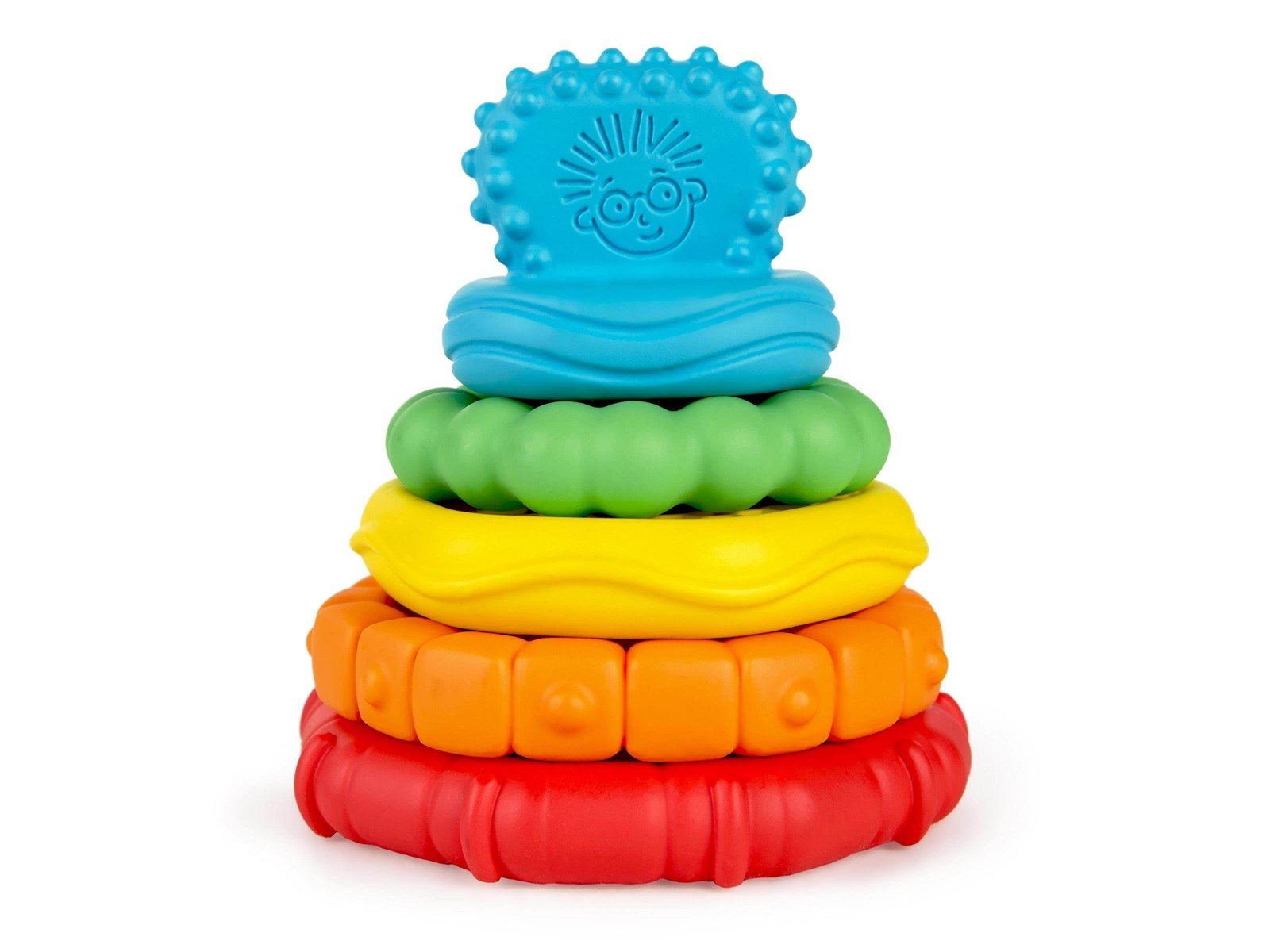 Baby Einstein Stack & Teethe™ Multi-Textured Teether Toy