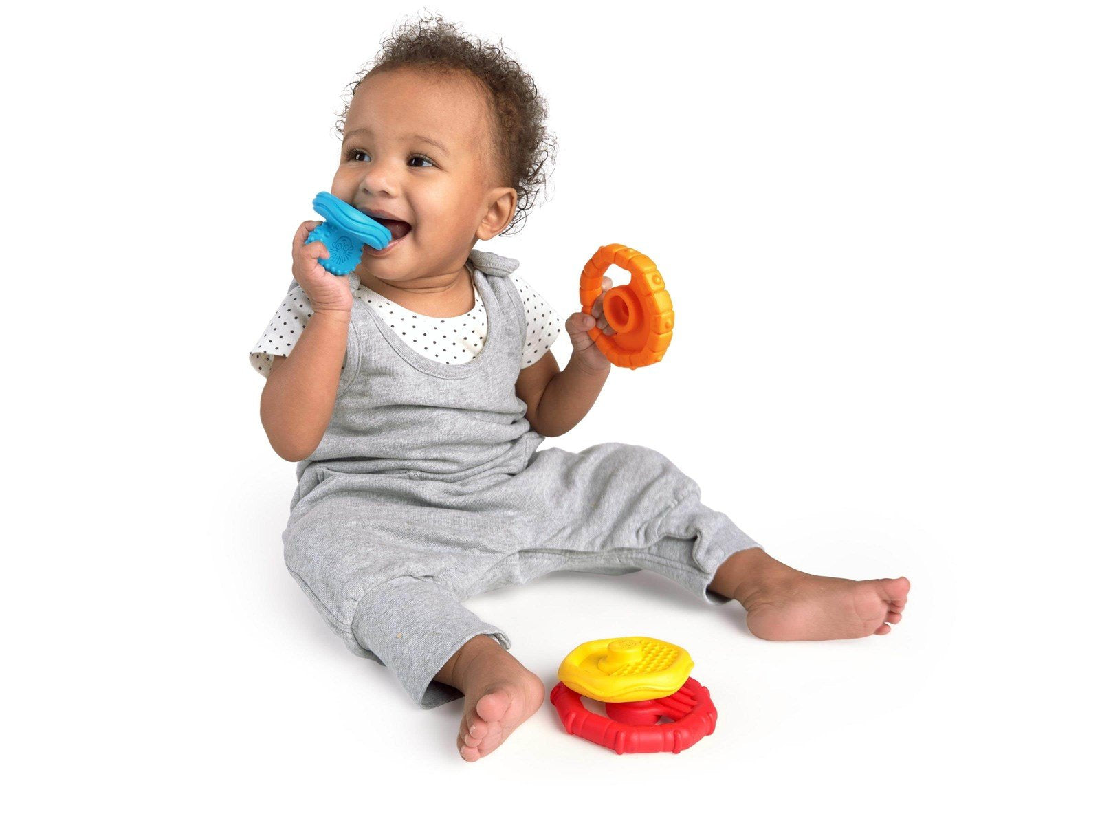 Baby Einstein Stack & Teethe™ Multi-Textured Teether Toy