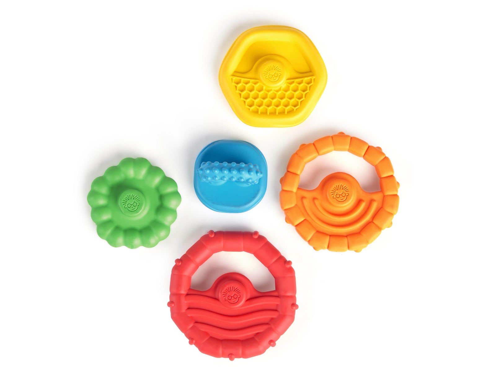 Baby Einstein Stack & Teethe™ Multi-Textured Teether Toy