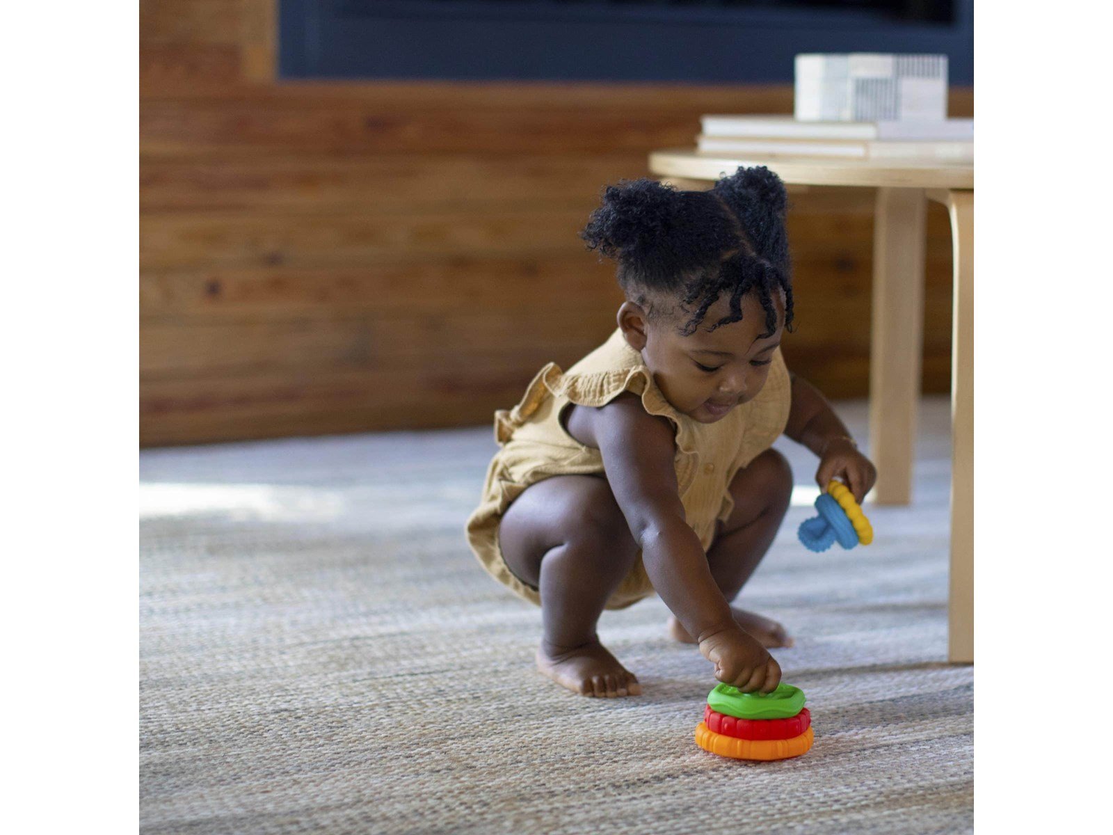 Baby Einstein Stack & Teethe™ Multi-Textured Teether Toy