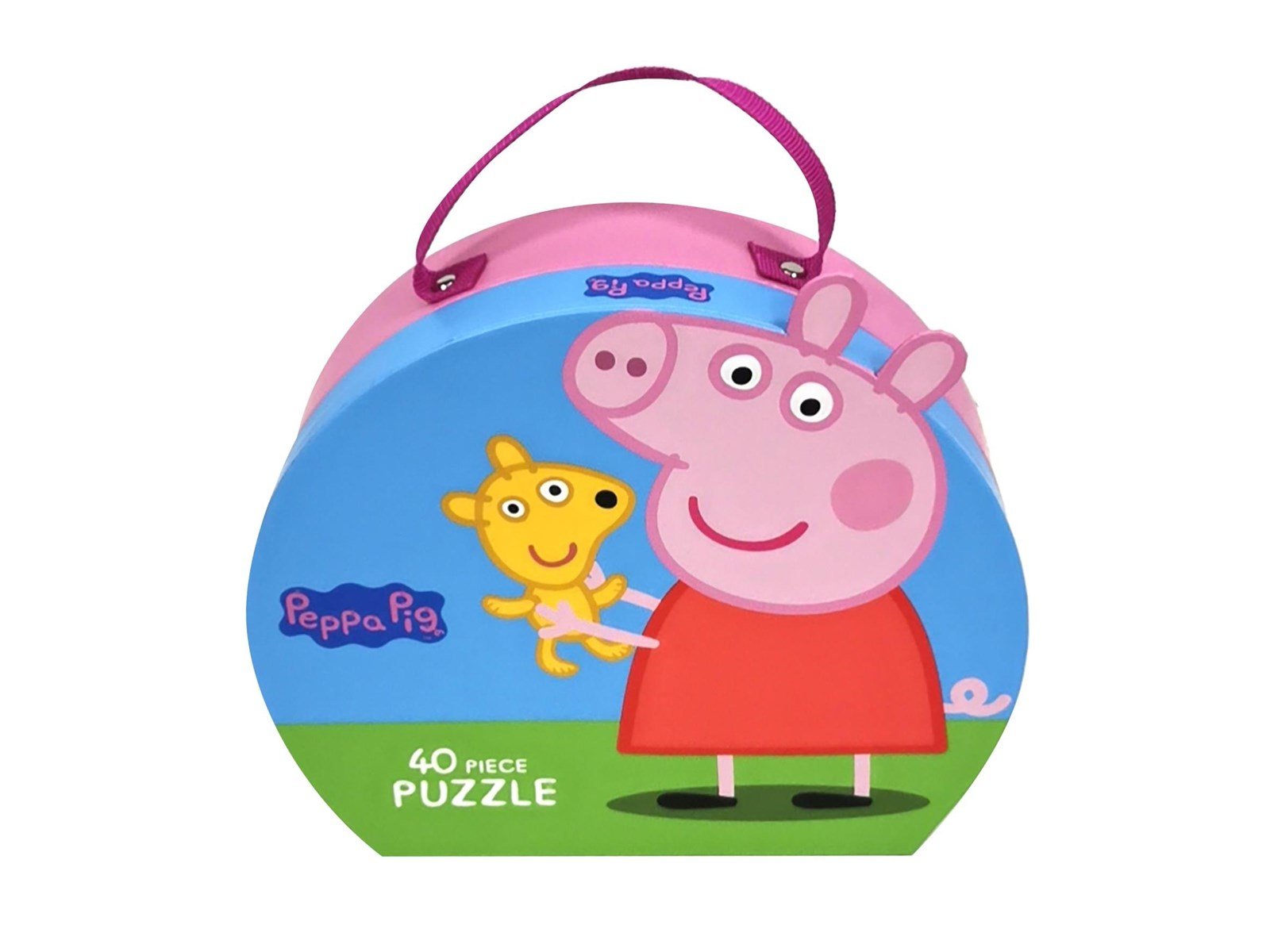 Barbo Toys Peppa Pig - Puzzle Suitcase - Peppa Teddy