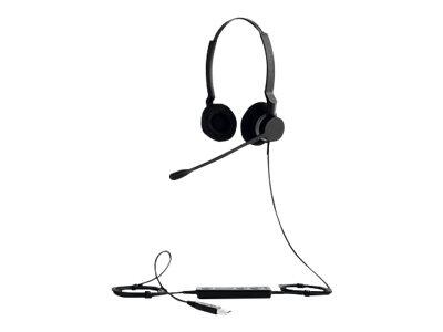 Jabra BIZ 2300 USB UC Duo Headset On-Ear kabelgebunden