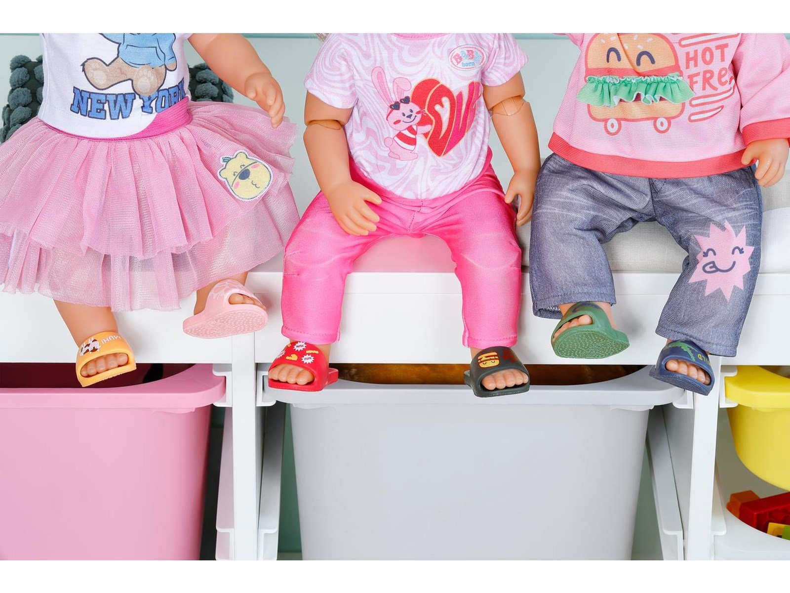 Baby Born Slippers 43cm assorted