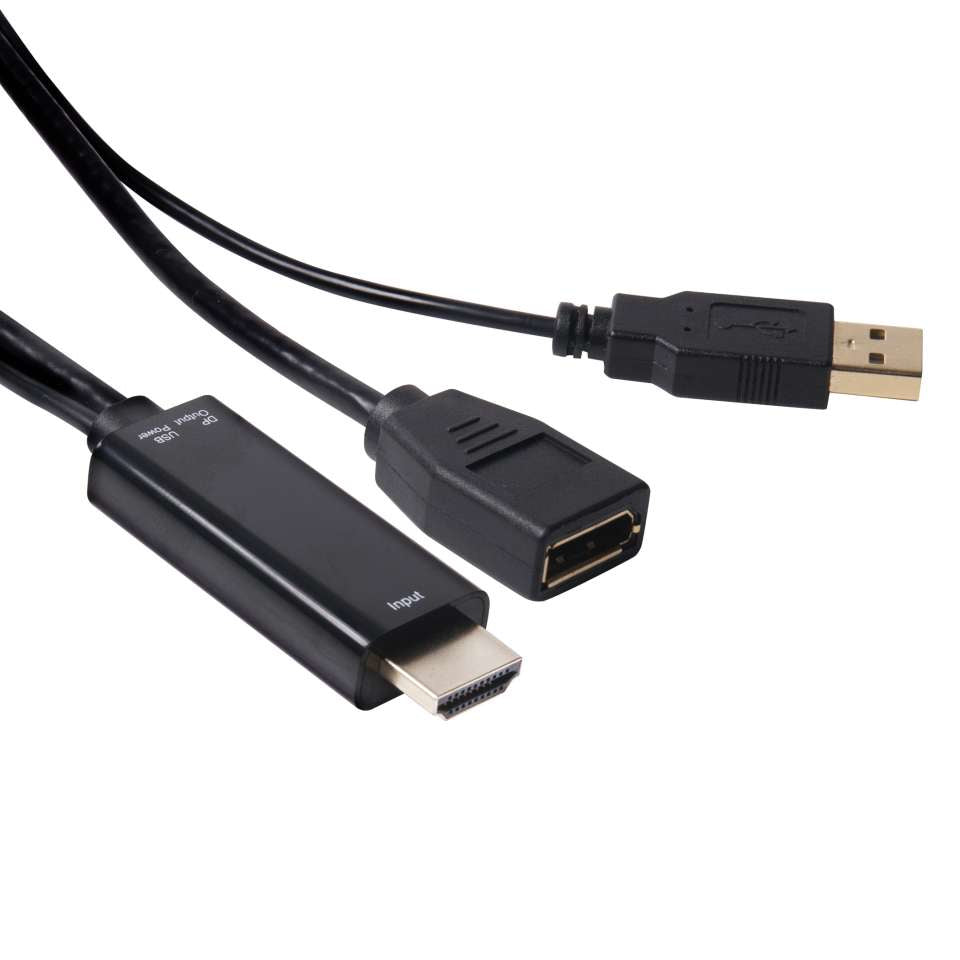 Club3D Adapter HDMI > DP  St/Bu 4K@30Hz Polybeutel