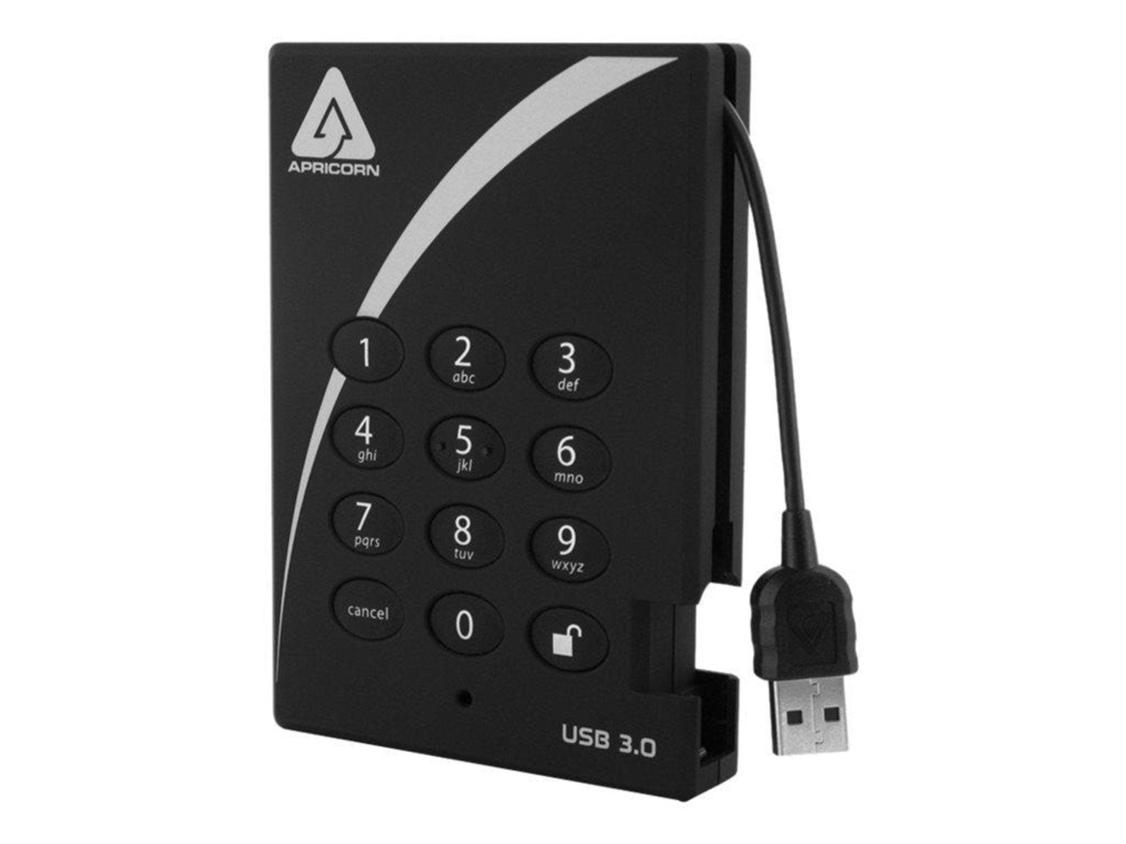 Apricorn Aegis Padlock 3.0 - Extern Festplatte - 1TB