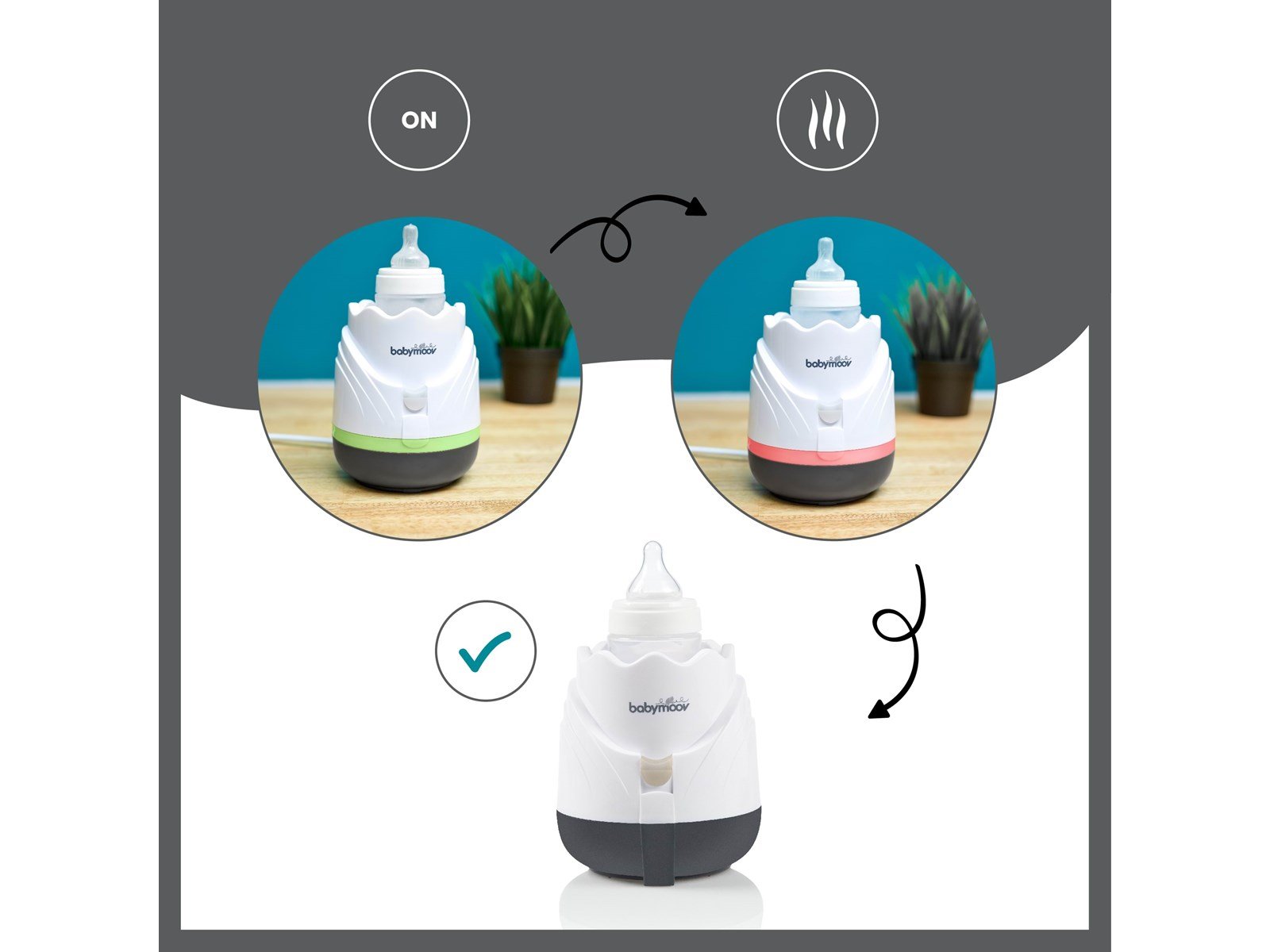 Babymoov Tulip Steam Bottle Warmer