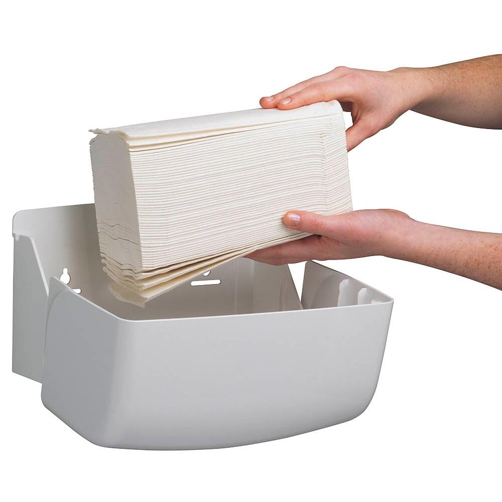 Aquarius Papierhandtuchspender 6956 Kunststoff - weiß