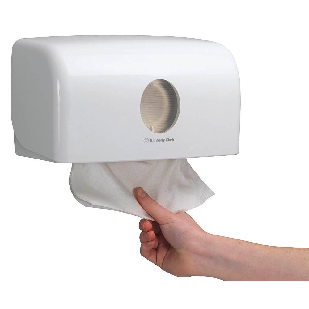 Aquarius Papierhandtuchspender 6956 Kunststoff - weiß