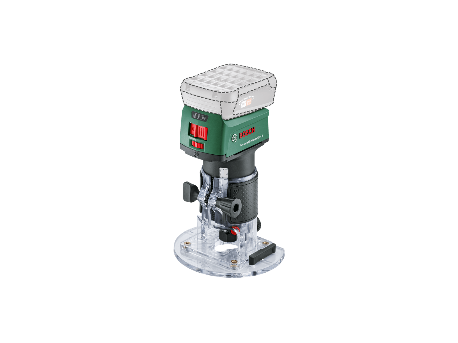 Bosch AdvancedTrimRouter 18V-8 (SOLO)
