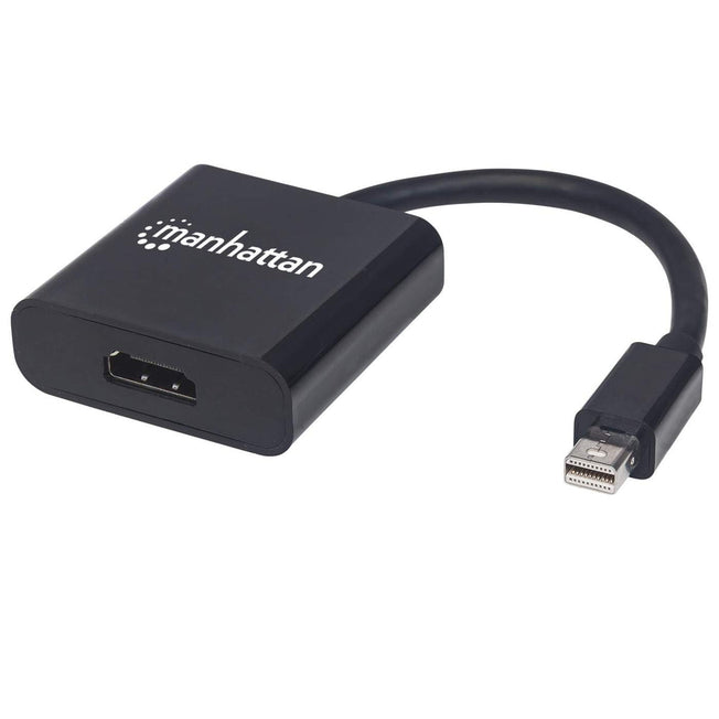 MANHATTAN Aktiver Mini-DisplayPort auf HDMI-Adapter schwarz